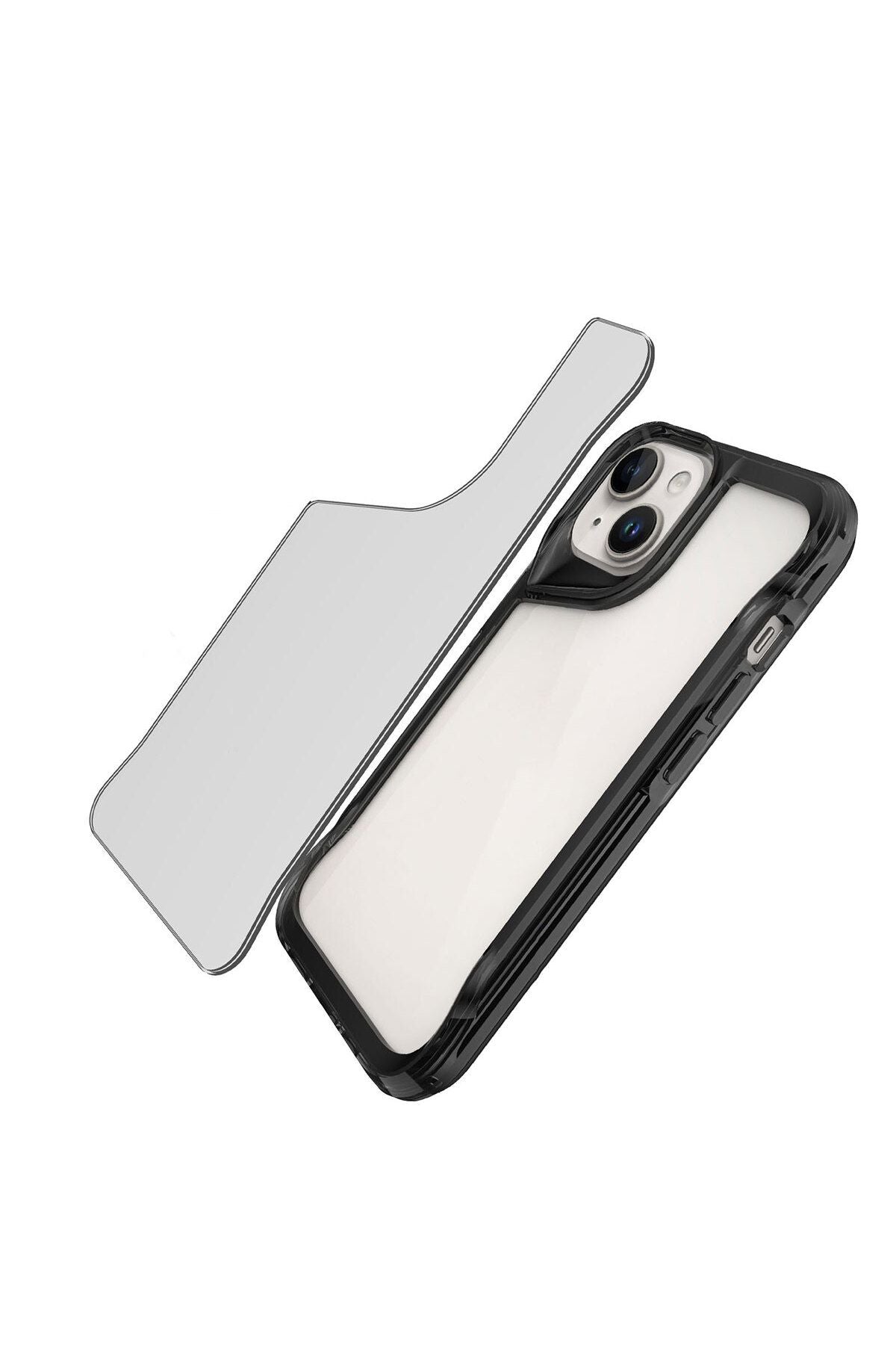 iPhone 15 Uyumlu Zore T-Max Kılıf-Renksiz