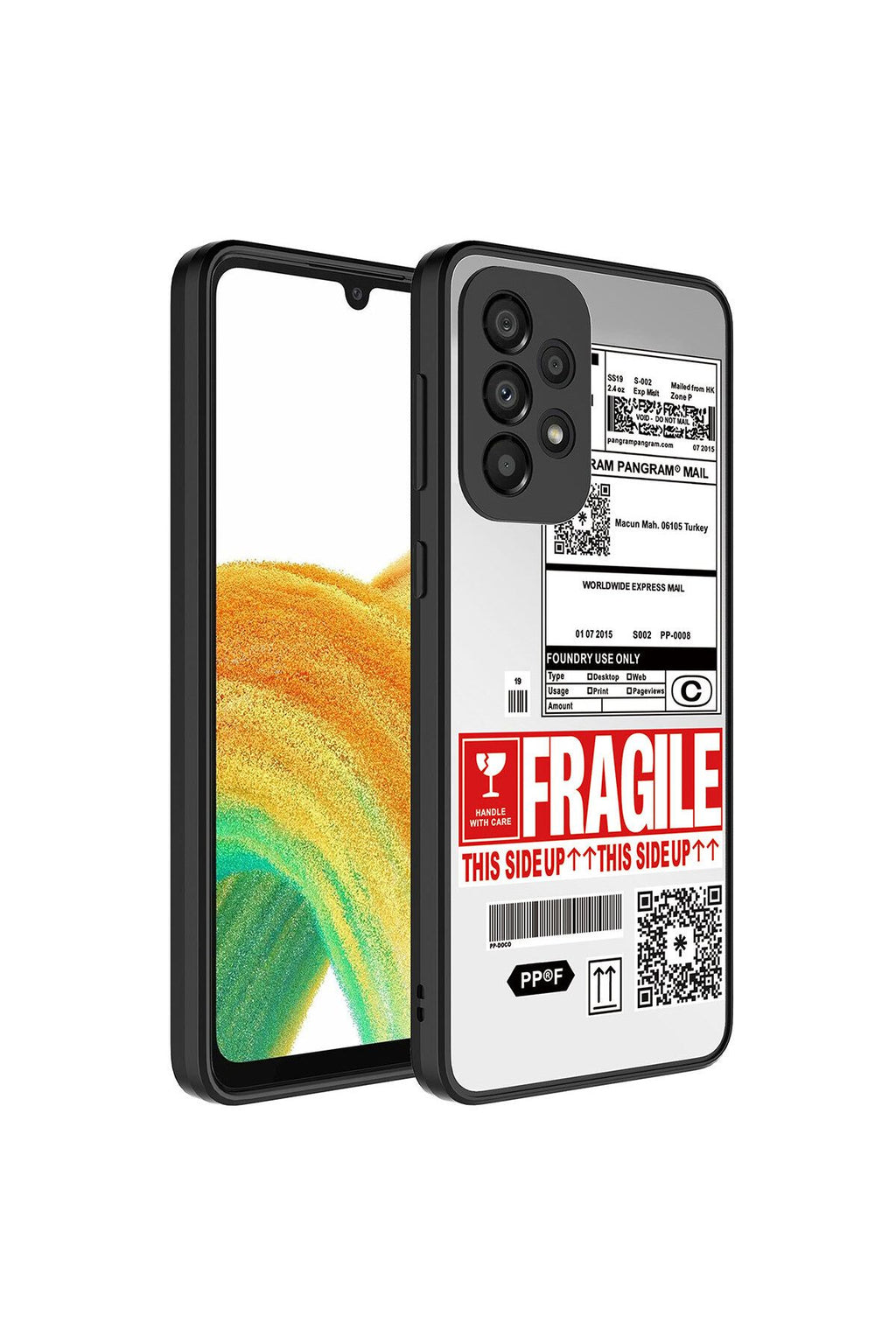 Galaxy A52 Kılıf Aynalı Desenli Kamera Korumalı Parlak Zore Mirror Kapak - Süper Anne