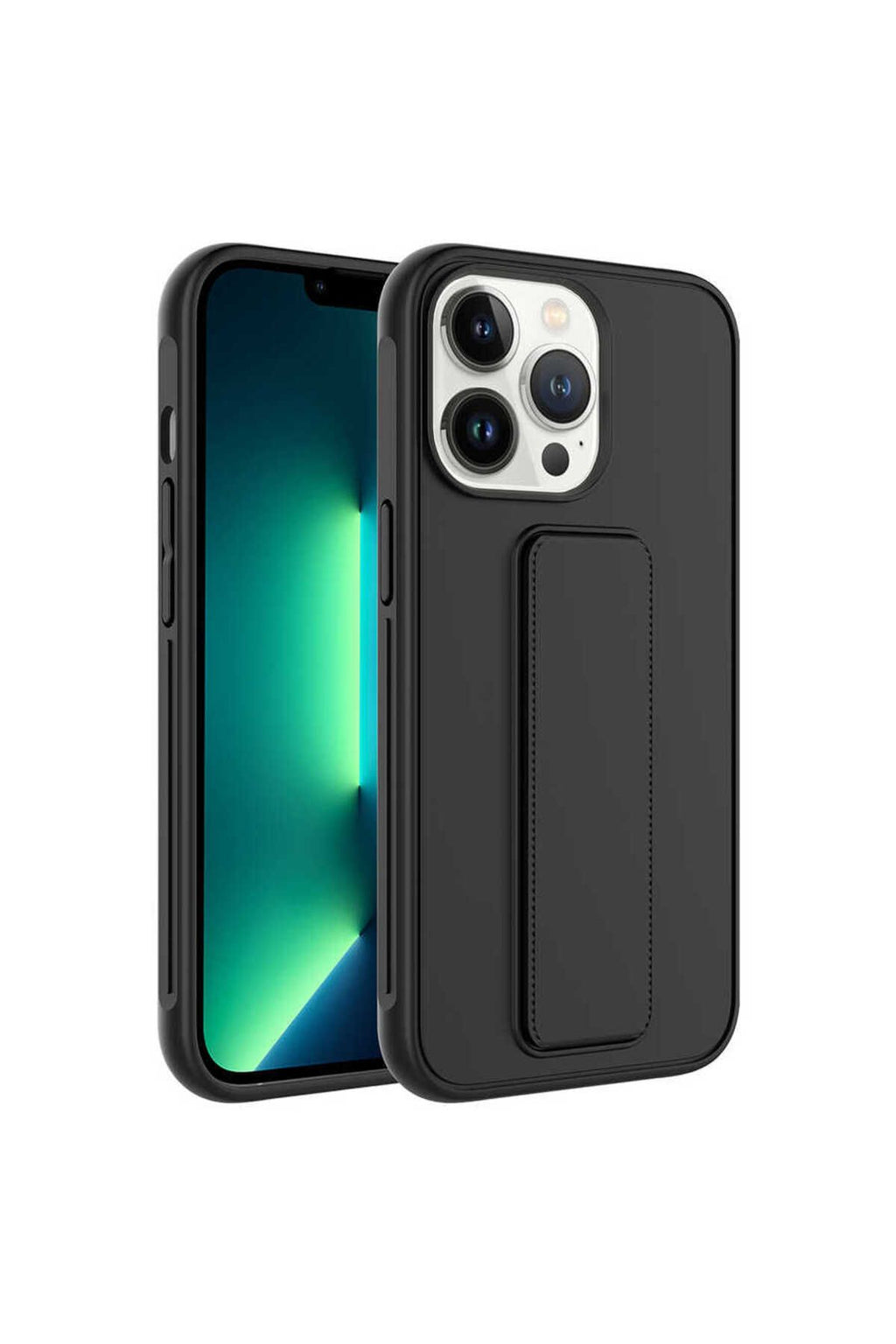 iPhone 14 Pro Max Uyumlu Zore Qstand Kılıf-Lila