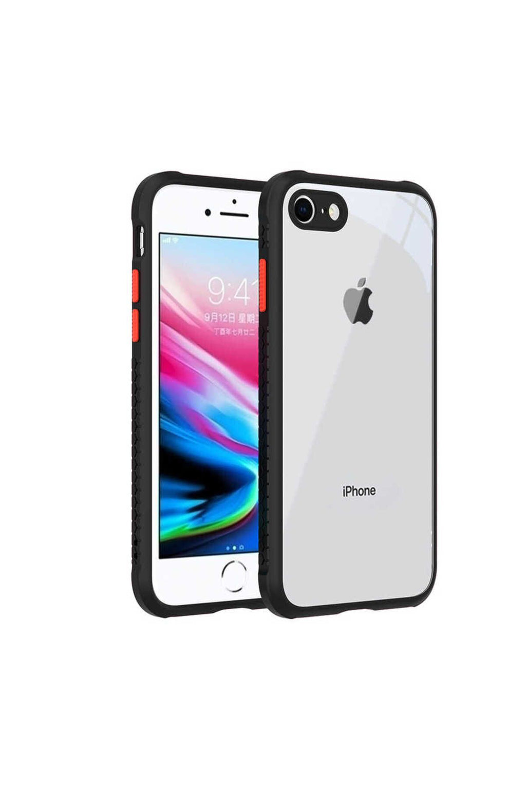 iPhone SE 2022 Uyumlu  Kaff Kılıf-Siyah