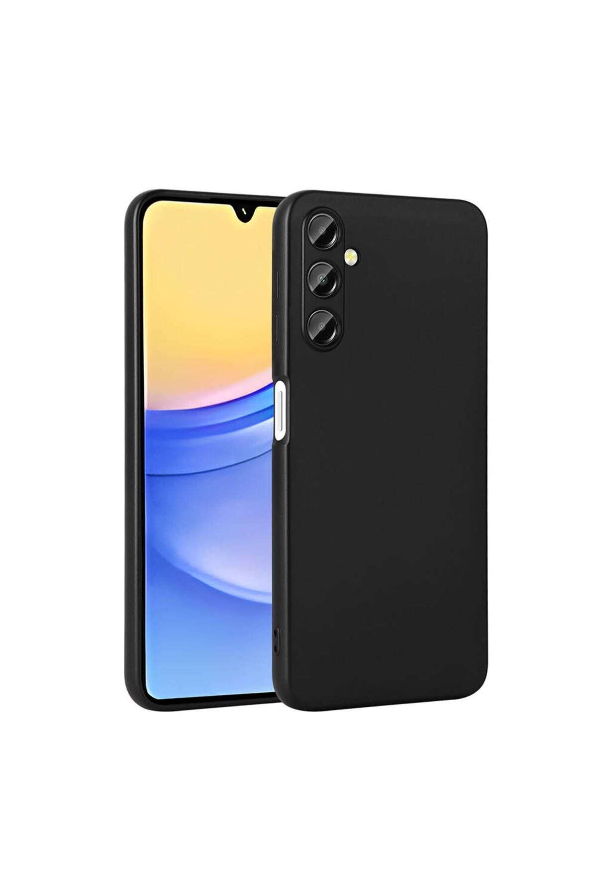 Galaxy A15 Kılıf Zore Premier Silikon Kapak - Mürdüm