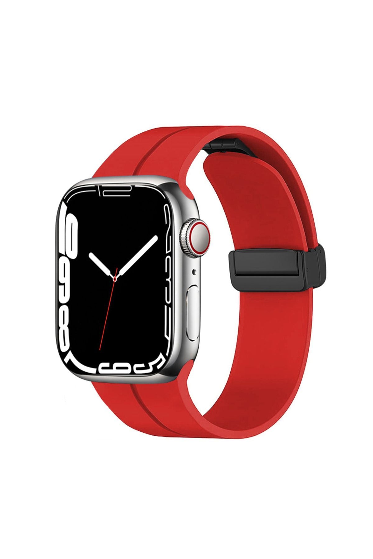 Watch 44mm Uyumlu KRD-84 Uyumlu Zore Kordon-Yeşil